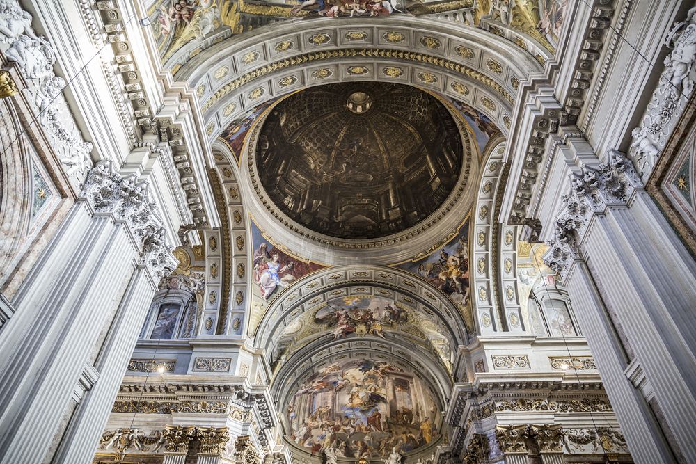 fake dome of Church of St. Ignatius