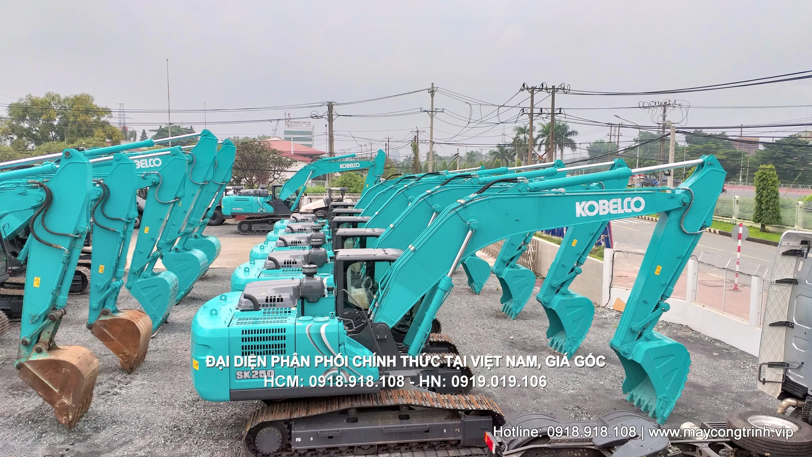 Máy Xúc đào Kobelco, Sản phẩm