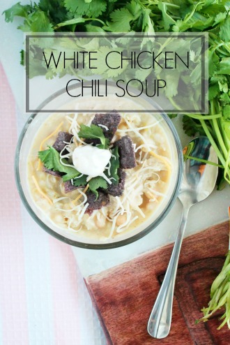 White Chicken Chili Soup