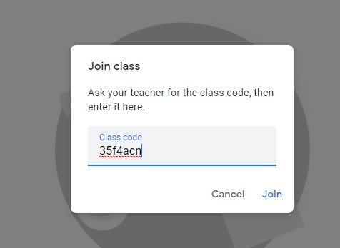 join class google classroom