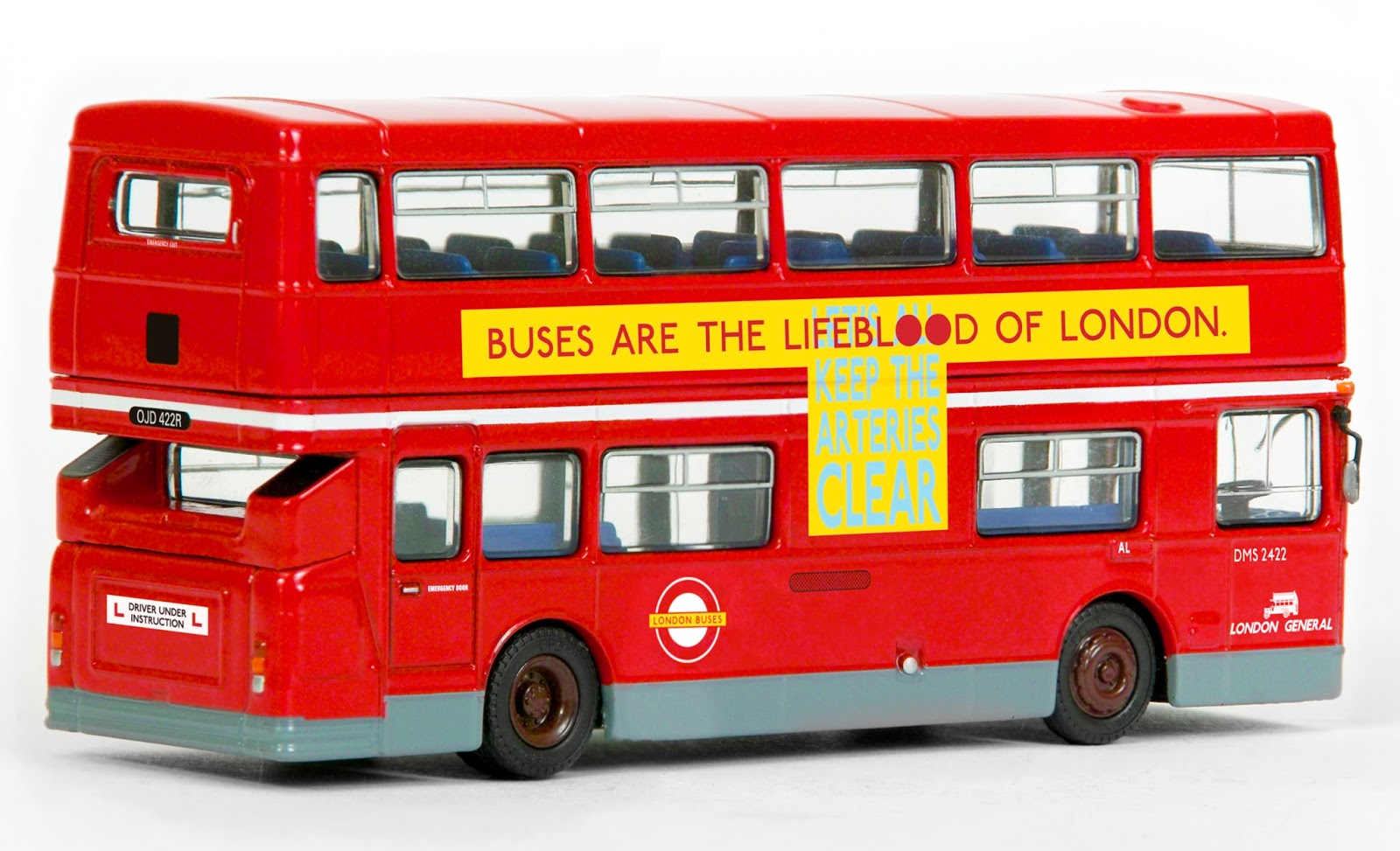 EXCLUSIVE FIRST EDITIONS Bachmann Exclusive: 31306 - Daimler B20 - London Driver Training Bus EXCLUSIVE FIRST EDITIONS Bachmann Exclusive: 31306 - Daimler B20 - London Driver Training Bus