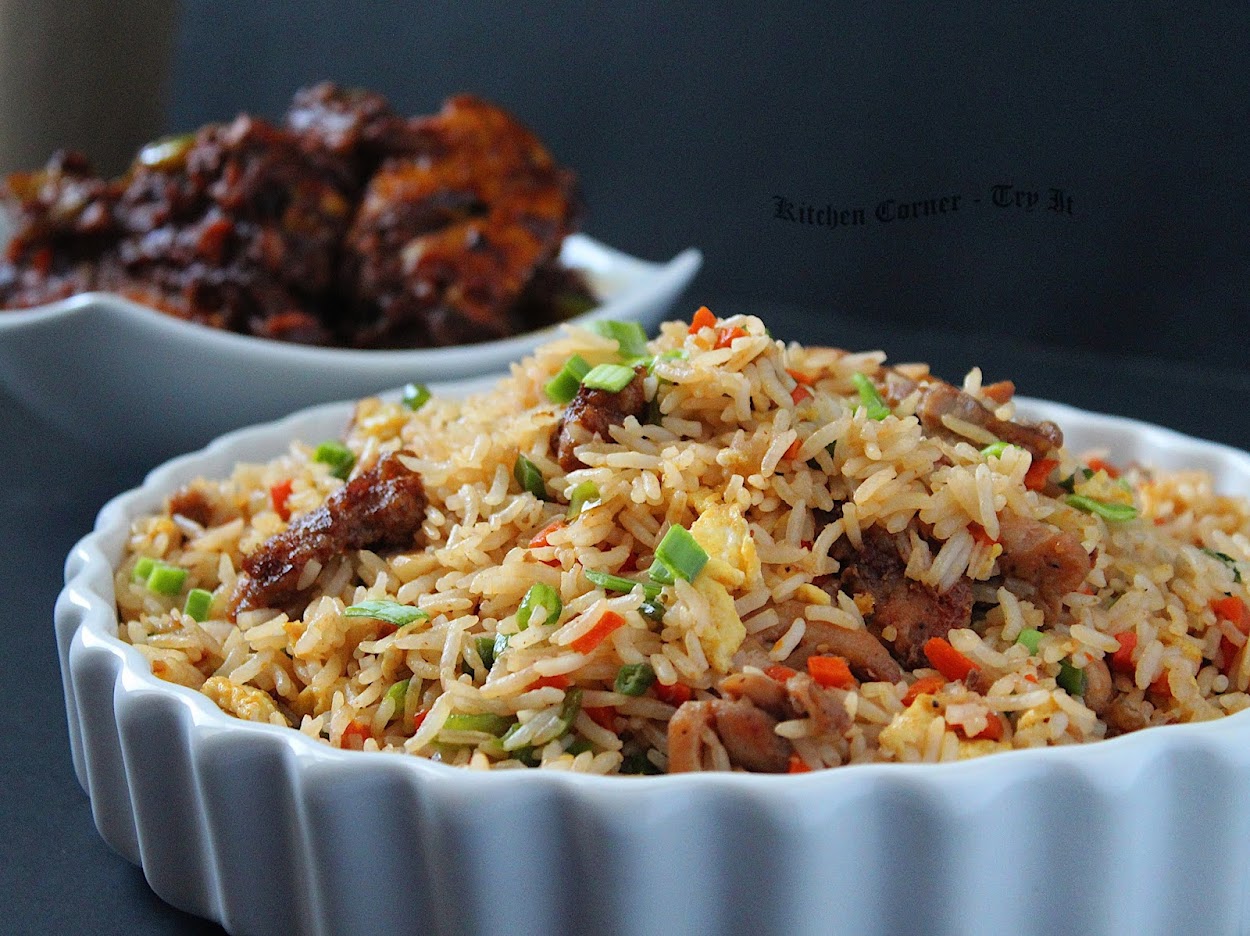 Easy Chicken Fried Rice Recipe- Better Than Takeout