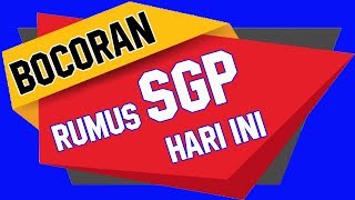 Angka Jitu Togel Sgp Hari Ini Terbaru Kaskus