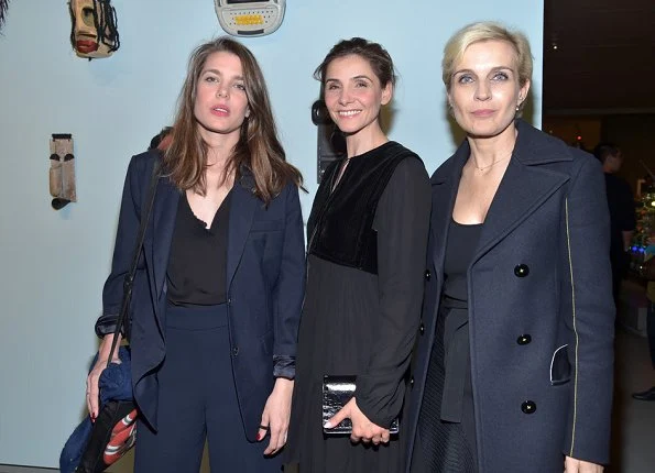 Charlotte Casiraghi,Clotilde Courau and Melita Toscan du Plantier