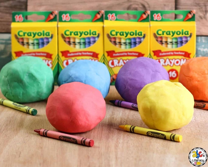 crayon playdough recipe