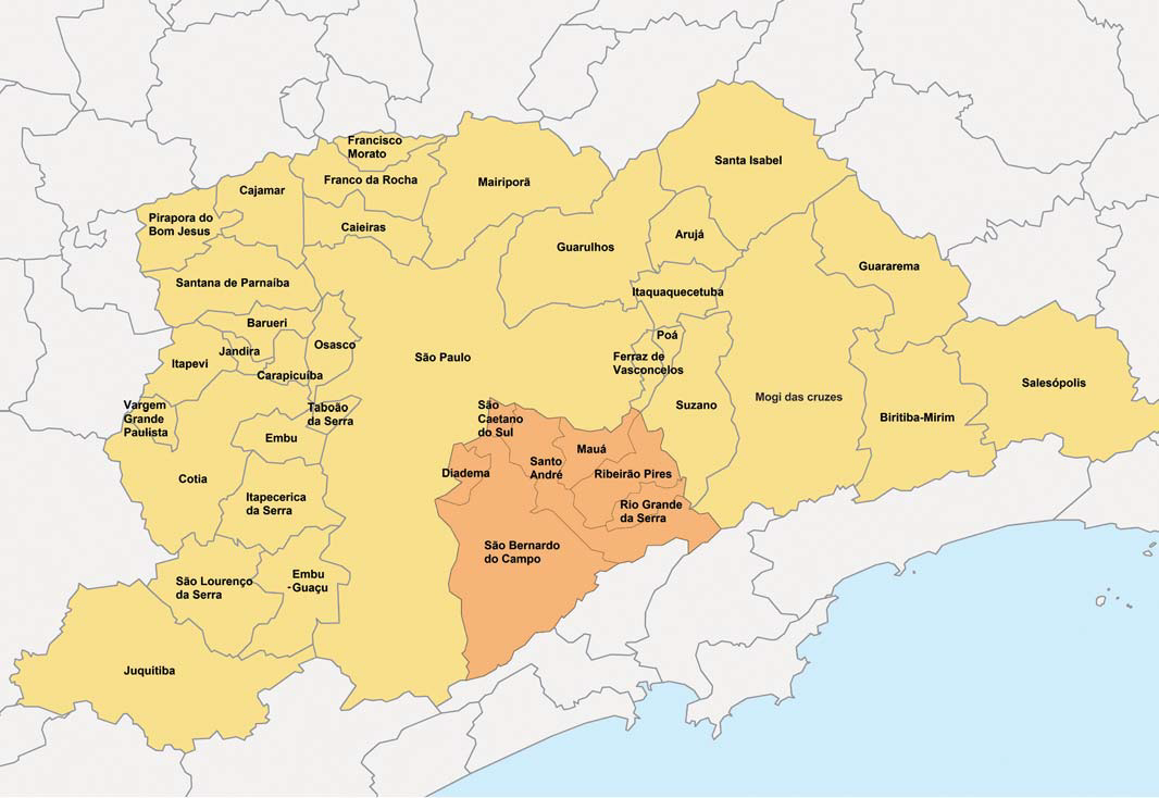 Conhecendo São Bernardo do Campo MAPAS