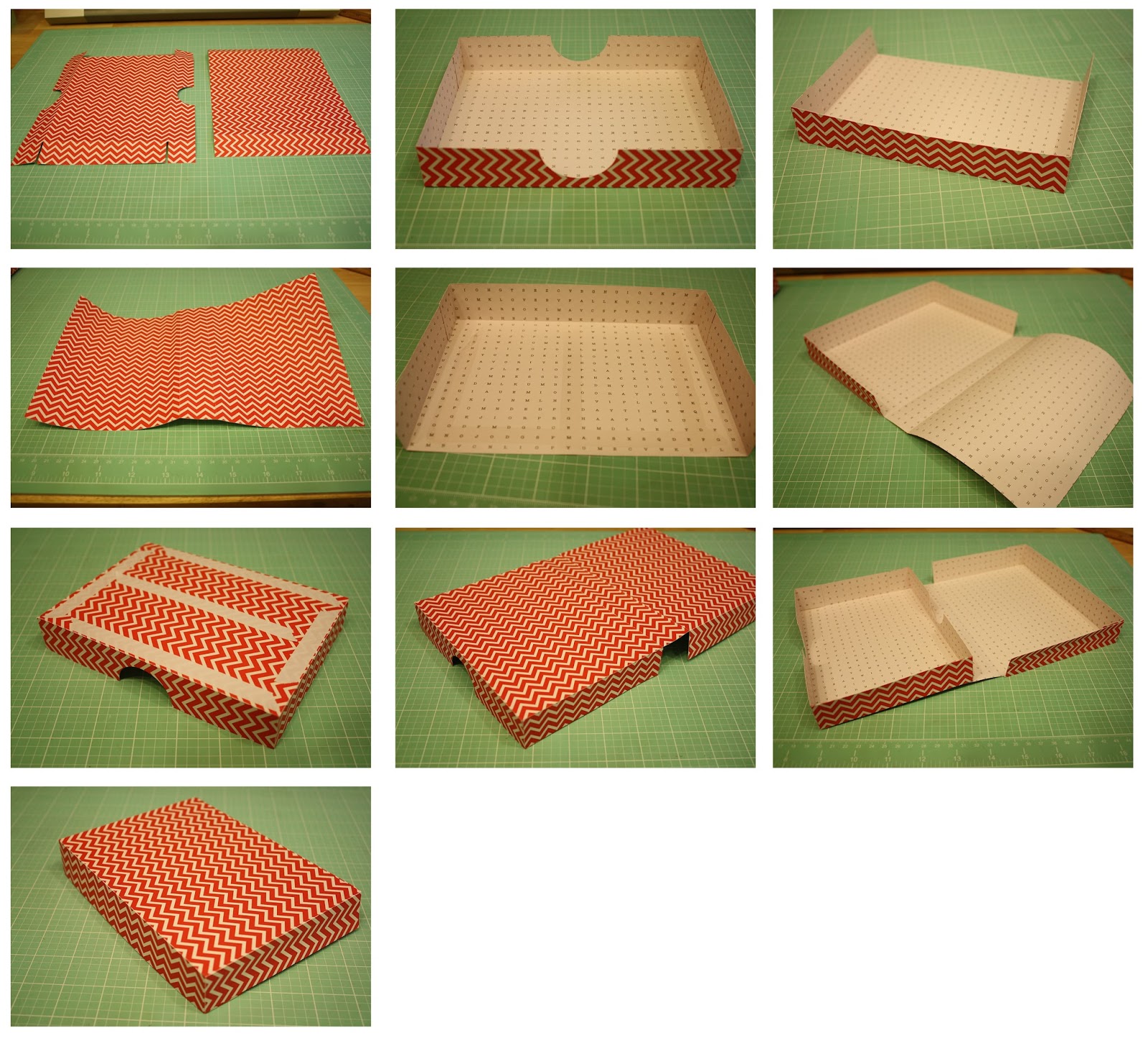 5x7 Card and Photo Storage Box Bits of Paper