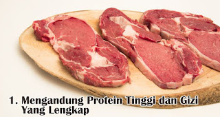 Mengandung Protein Tinggi dan Gizi Yang Lengkap merupakan salah satu manfaat konsumsi daging kurban