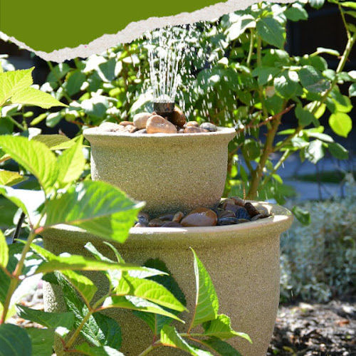 How To Turn Plant Pots Into A Water Fountain