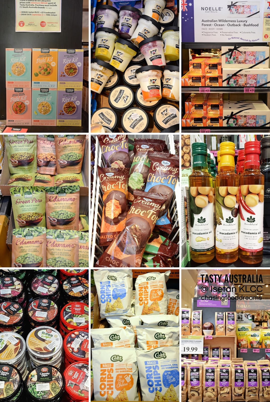 CHASING FOOD DREAMS Tasty Australia Food Festival Isetan KLCC