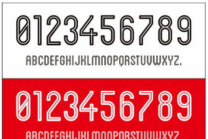 Font Vector Jahn Regensburg 2017 / 2018