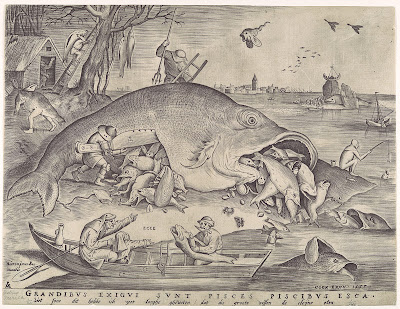 The Big Fish Eat the Little Fish by Pieter Bruegel the Elder