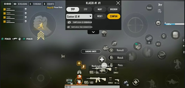 Layout Control PUBG New State 4 Jari