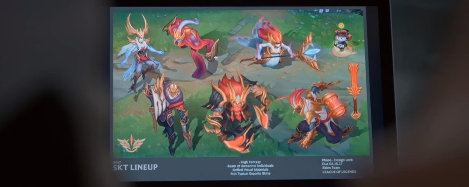 NOVAS SKINS SKT T1 2016