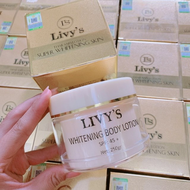 KEM BODY LIVY THÁI LAN HỘP ĐỎ 250gr