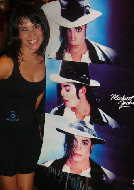 Célia Porto e Michael Jackson