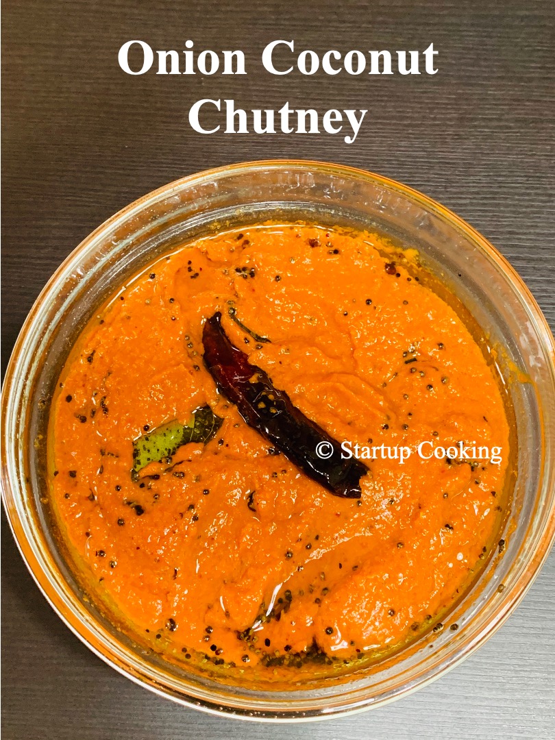 Raw Onion Coconut Chutney Recipe Startup Cooking
