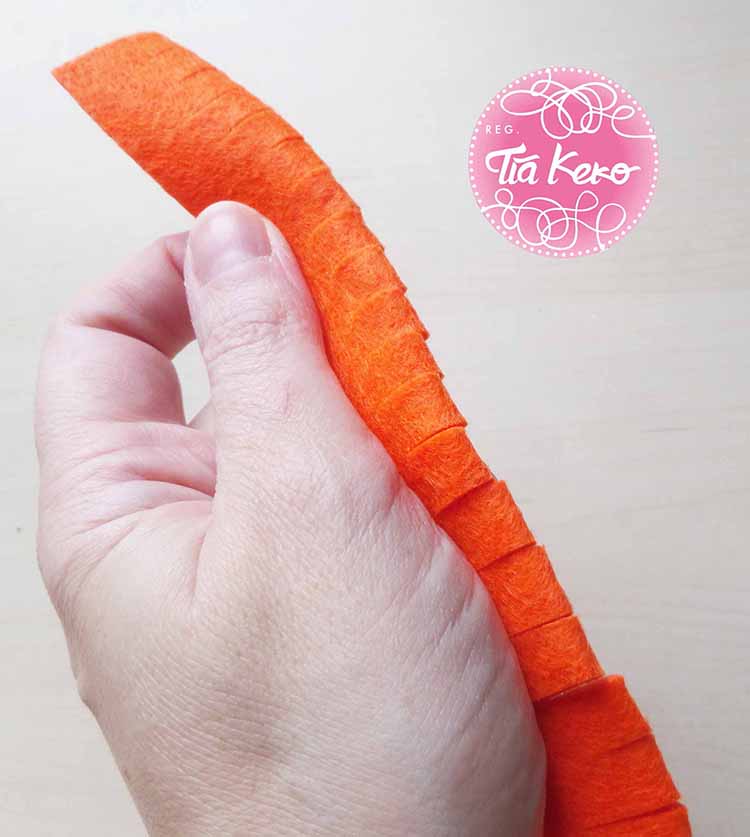 Tía Keko manualidades niños fieltro