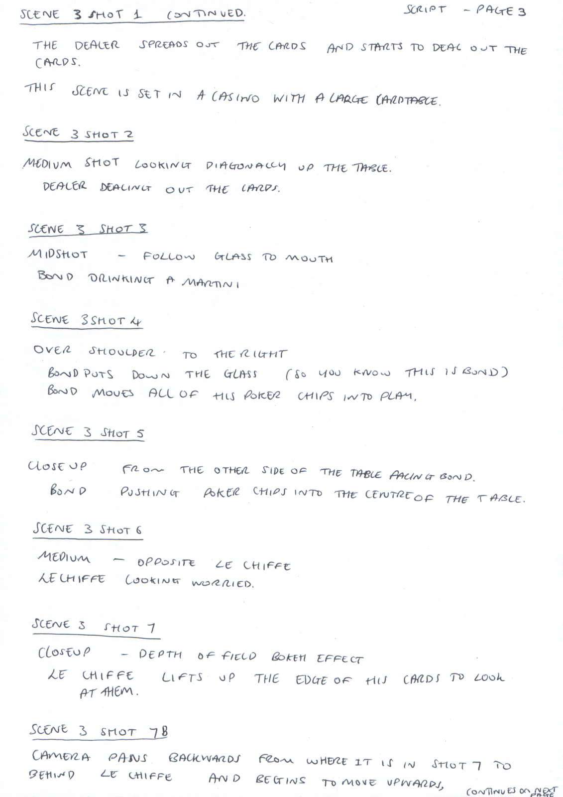 Video Script For 3d Animation 3D Modelling and animation: Treatment and script