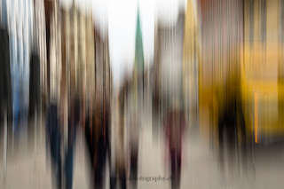 Hameln City Weserbergland Fotokunst ICM Zoomeffekt