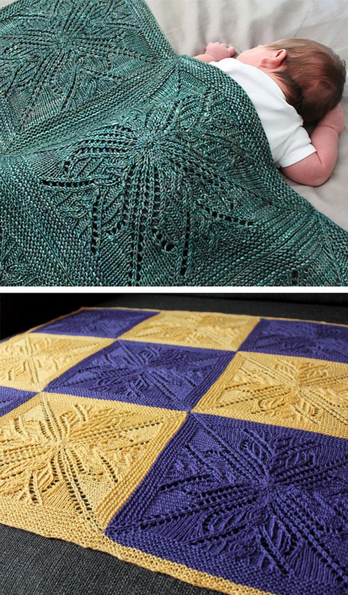 Sweet Gemma Baby Blanket - Knitting Pattern
