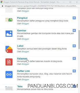 Menampilkan Halaman Statis di Blog