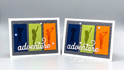 The Silhouette Scenes Stamp Set features beautiful silhouettes that symbolize love and adventure and sentiments to inspire your loved ones.