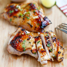oven baked cilantro lime chicken