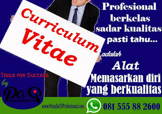 Jasa Pembuatan Curriculum Vitae Profesional