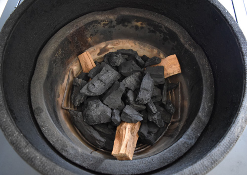 How to get more wood smoke in a kamado grill like the big green egg, kamado joe, or primo