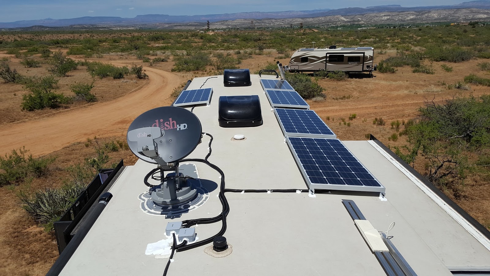 RV BOONDOCKING WITH SOLAR