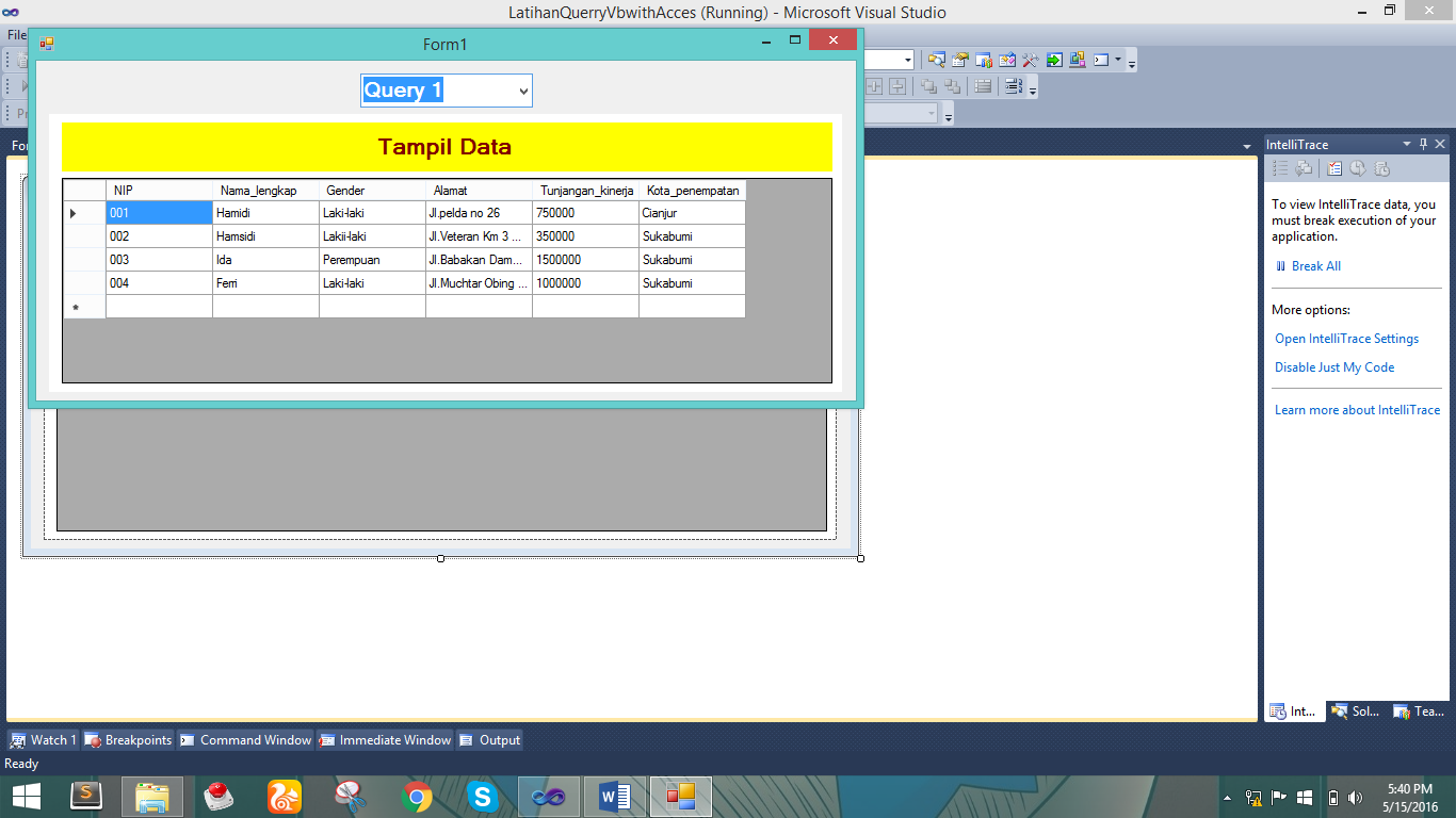 Ferriansyah Aminuddin: Cara Menghubungkan database ke VB dengan ...
