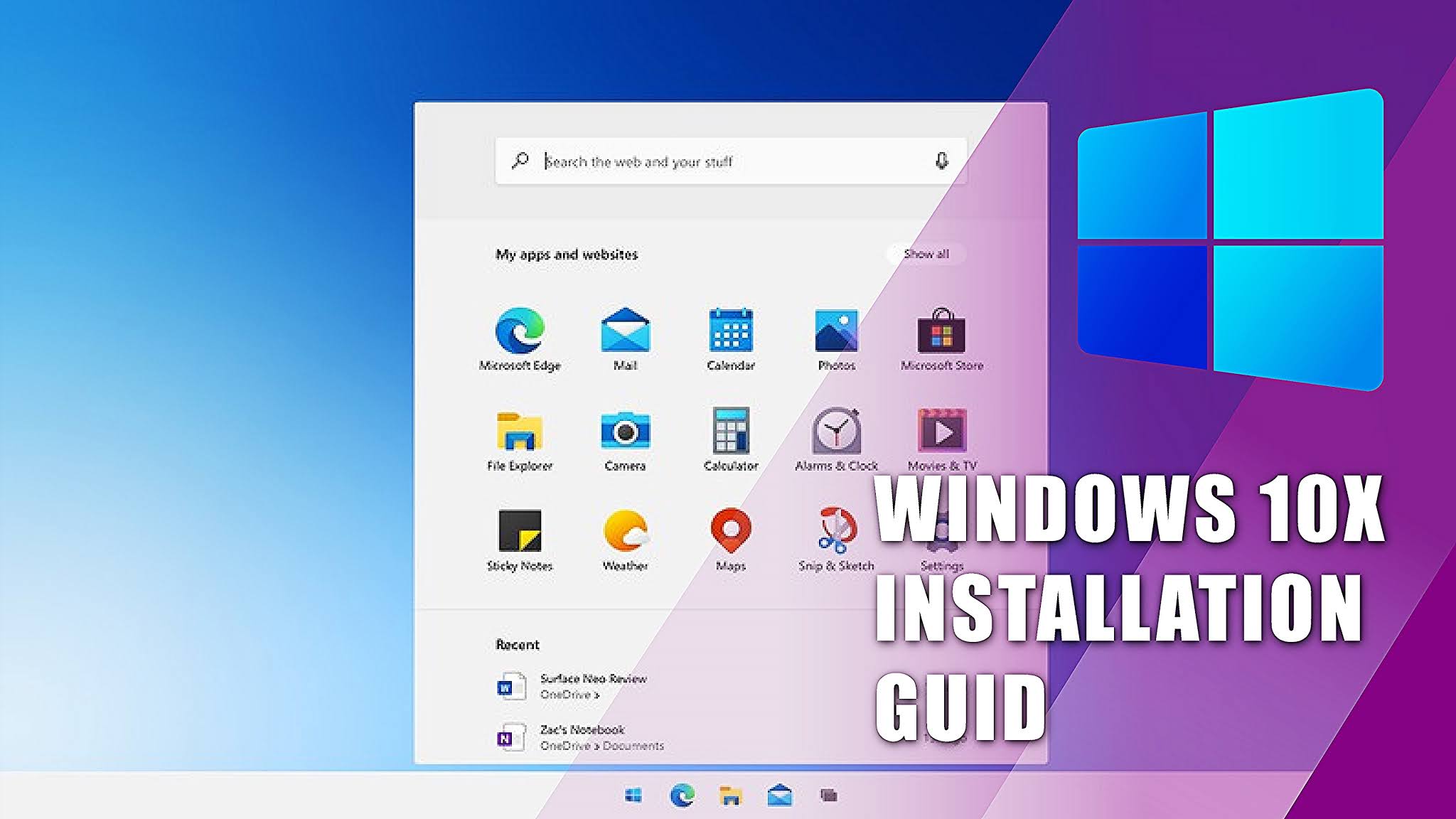 How to install windows 10x on pc or laptop - Updated Version ~ Best