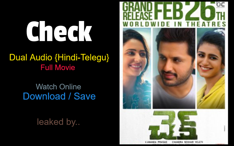 Check (2021) full movie watch online download in bluray 480p, 720p, 1080p hdrip