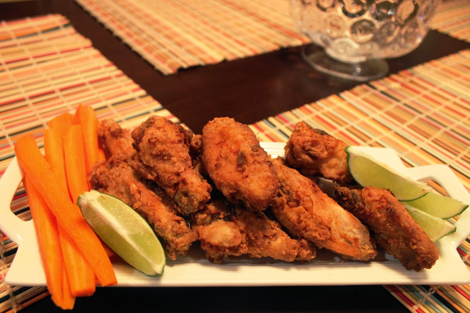 Simply Rice and Beans: Lime Fried Chicken Wings
