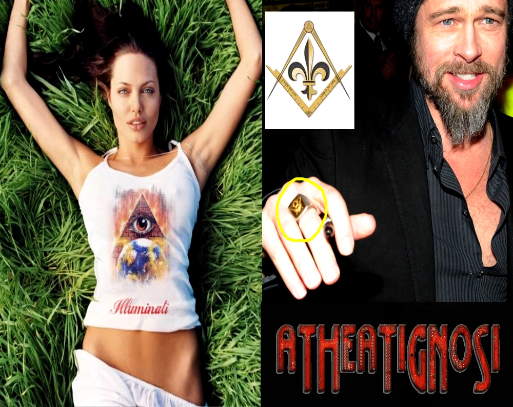 Angelina jolie: η μαριονετα των illuminati και πορνη τησ παγκοσμιοποιησησ π...