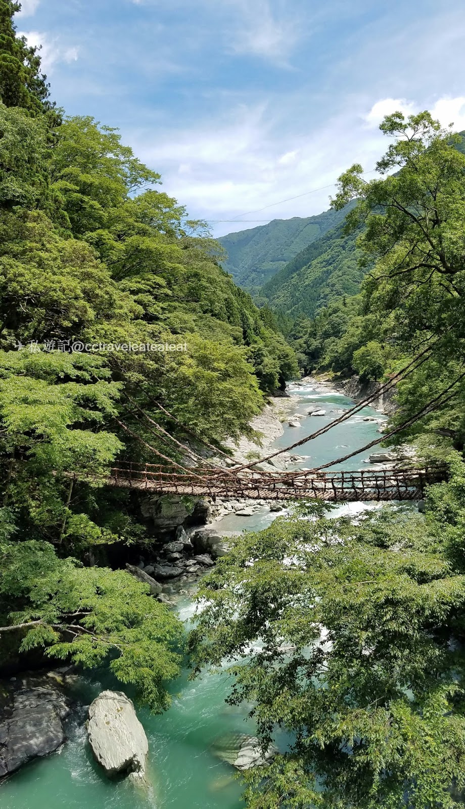 私遊記 日本四國 勇闖日本三大奇橋 秘境祖谷的蔓橋 かずら橋kazurabashi Of Iya