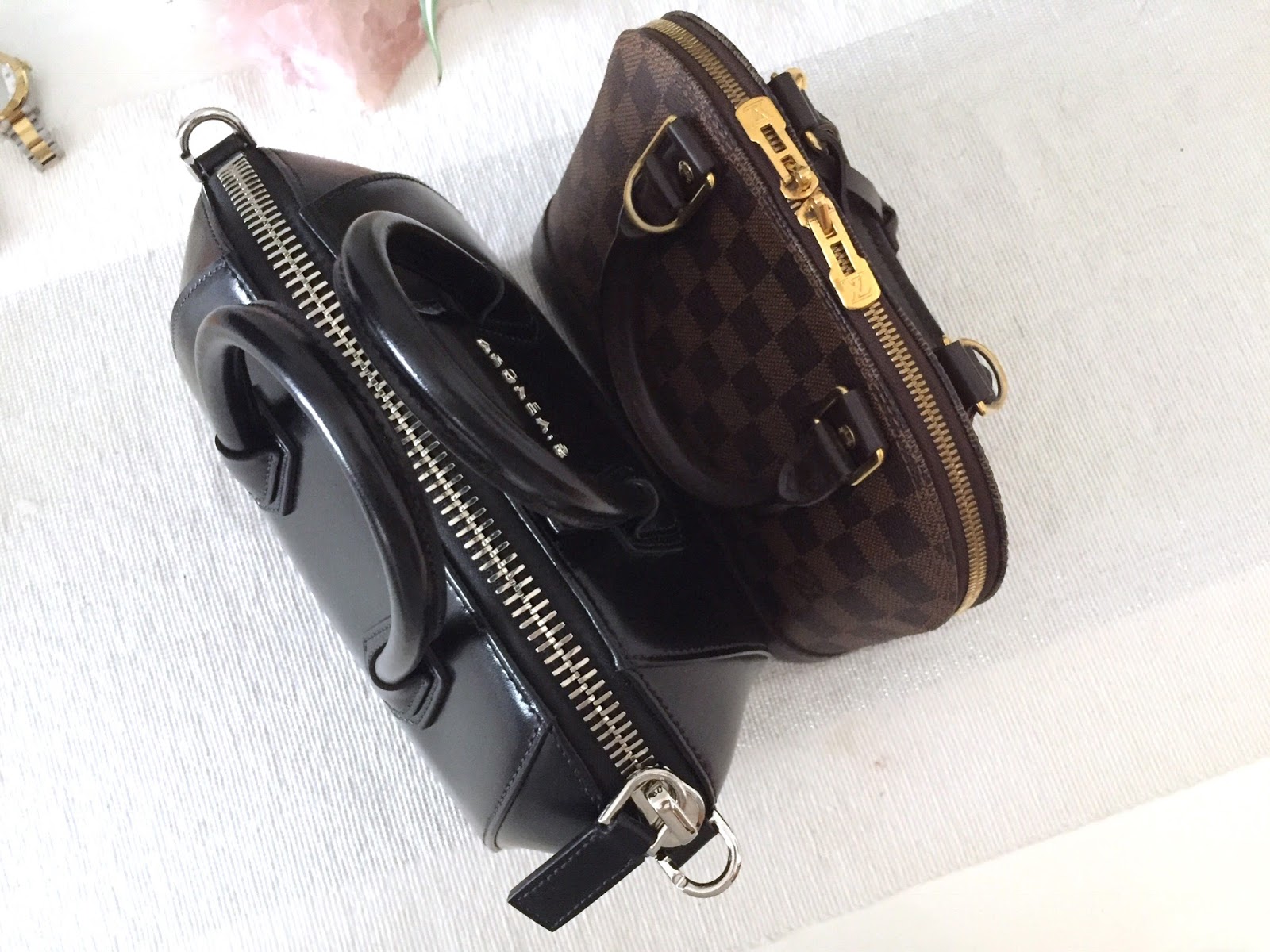 Givenchy Mini Antigona Calfskin or Valentino Glam Lock Medium