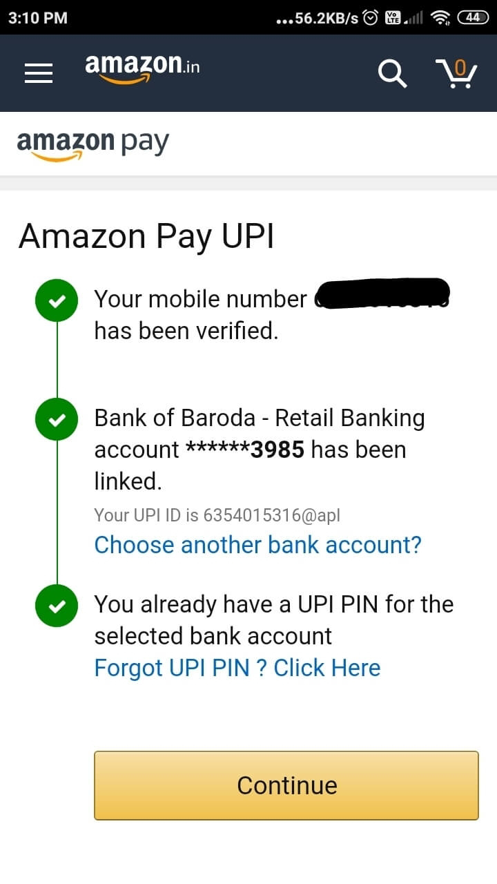 Amazon Pay UPI Refer and Earn