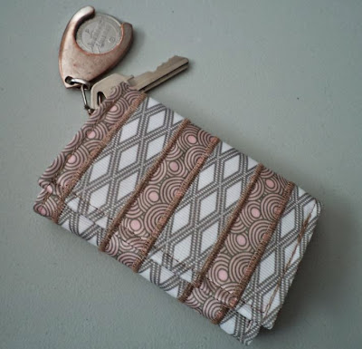 Ribbon Key Case crafted by eSheep Designs