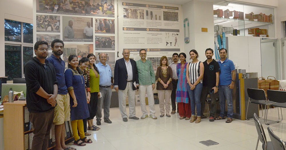 Shenoy Innovation Studio, IDC, IIT Bombay Mr. Sudhakar Shenoy visited