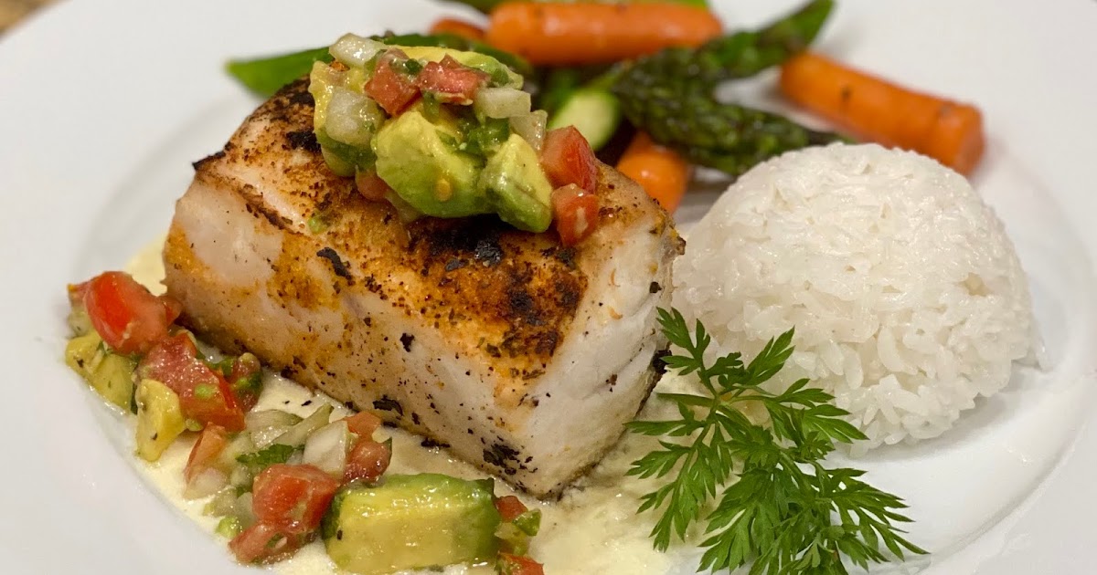 GREAT EATS HAWAII GRILLED MAHI MAHI WITH AVOCADO SALSA