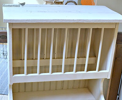 Creating a Farmhouse Style Dish Rack