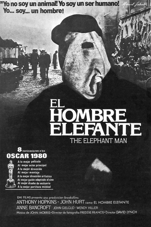 Descargar El hombre elefante 1980 Blu Ray Latino Online