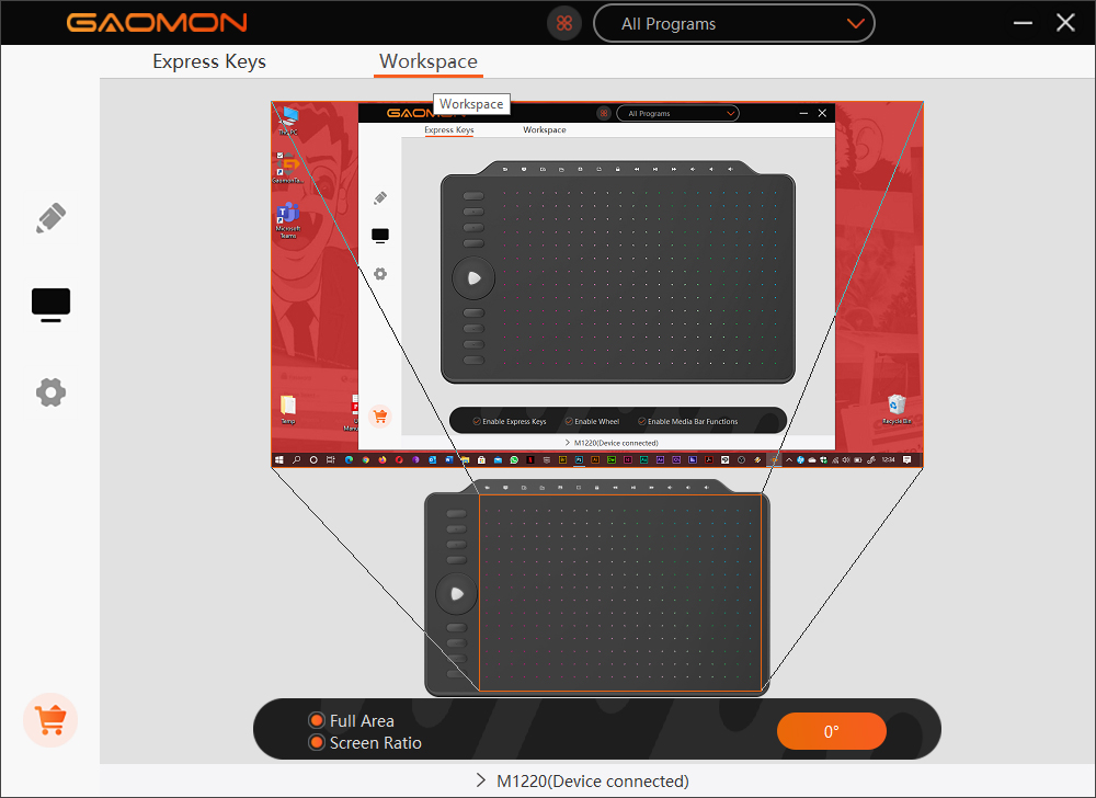 The Steve B Graphics Studio Ltd. Blog GAOMON M1220 Tablet Review