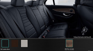 Màu nội thất Mercedes E200 2016 Nội thất Mercedes E200 2016 màu Đen 201