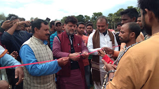 पूर्व विधानसभा प्रत्याशी अरविंद सिंह ने किया क्रिकेट टूर्नामेंट का उद्घाटन। पूर्व विधानसभा प्रत्याशी अरविंद सिंह ने किया क्रिकेट टूर्नामेंट का उद्घाटन।