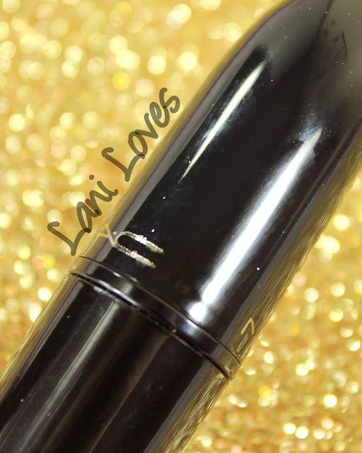 MAC Monday: Formal Black - Strapless Lipstick Swatches & Review