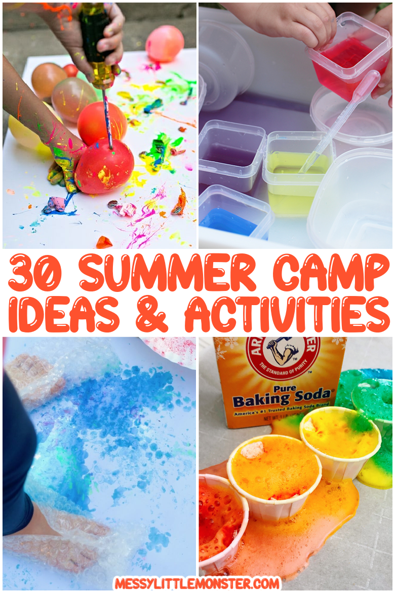 Summer Camp Ideas Messy Little Monster