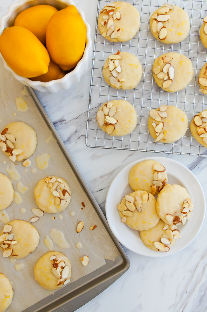 lemon almond cookies from Two Peas and Their Pod Cookbook